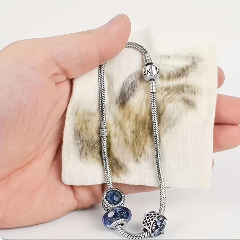 10 шт. Салфетка для полировки, уход за золотыми и серебряными ювелирными изделиями, салфетка для чистки ювелирных изделий, колец, ожерелий, браслетов, тряпки для полировки