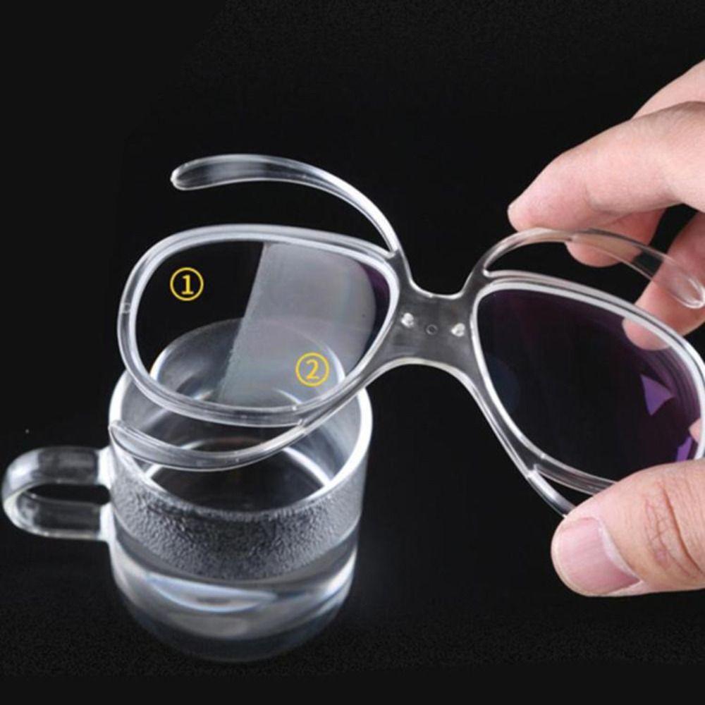 Мотоциклетный держатель для зеркала, очки-бабочки, вставка для очков для близорукости, оптический адаптер