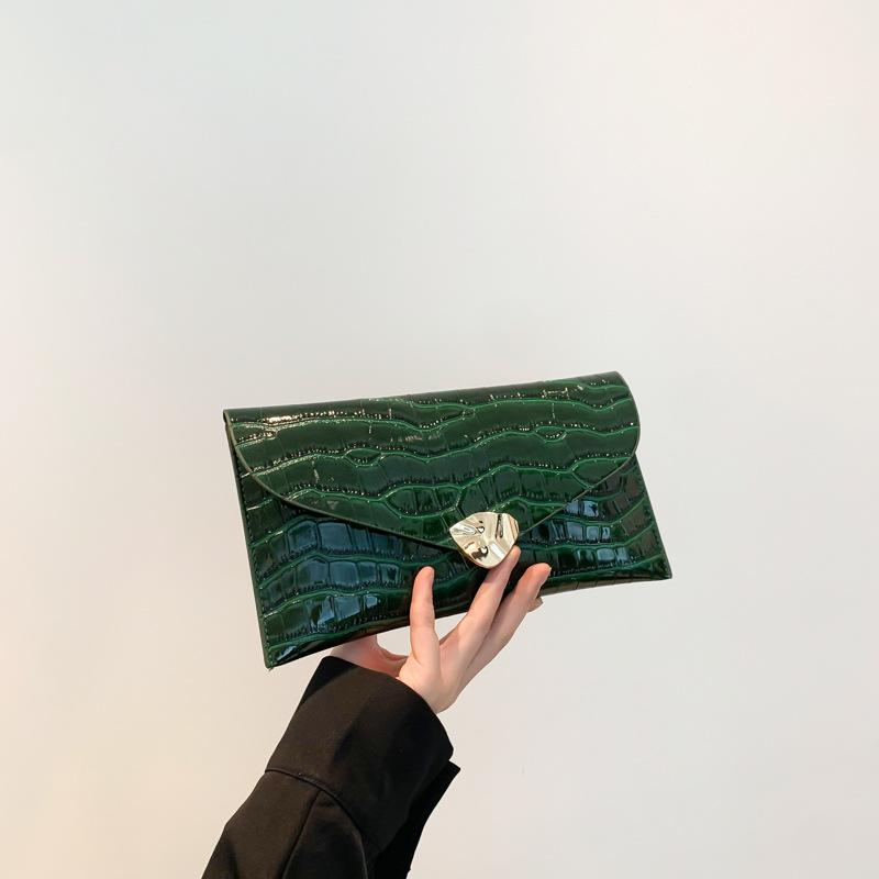 Новая простая маленькая квадратная сумка повседневная сумка текстурная сумка-клатч женская летняя красивая персонализированная сумка-конверт