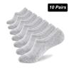 10Pair Men Boat Socks Summer Autumn Breathable Fashion Non-slip Invisible Cotton Socks Male Ankle Sock High Quality Size 38-45