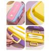 Kids Microwaveable Cartoon Lunch Box For School Reusable Meal Preps Containers With Fork Spoon For School Lunch