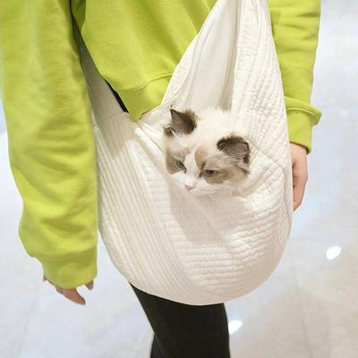 Кошачья сумка через плечо для домашних животных, портативный рюкзак для кошек, сумка для собак на вынос, сумка на грудь