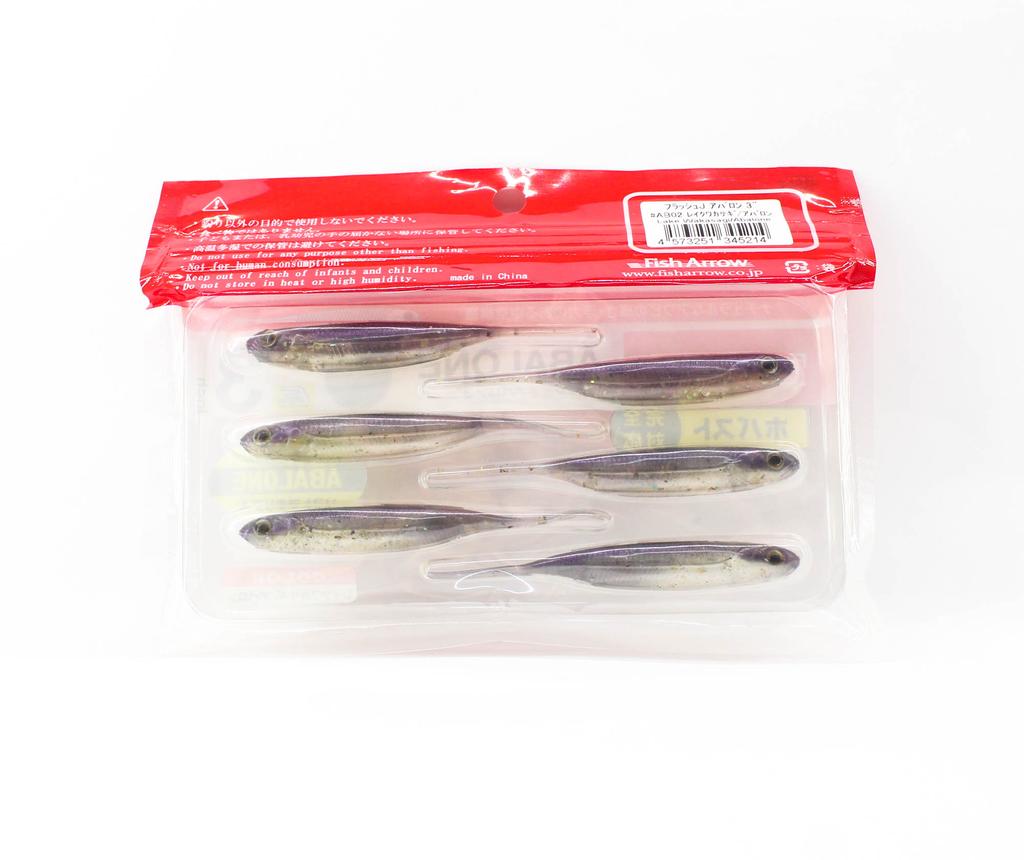 Fish Arrow Мягкая приманка Flash J Abalone 3 дюйма #02 (5214)