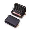 2021 Stylish Women's and Men's Large Capacity Leather Card Holder and Coin Purse