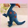 Милая плюшевая игрушка Велоцираптор для детей, мягкая кукла динозавра из хрустального хлопка, подарок для детей
