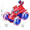 Машинка с дистанционным управлением Spider, игрушки для радиоуправляемых машинок, крутая трюковая машинка с функцией переворота на 360 градусов, полноприводные колеса с ярким светом, забавные игрушки для улицы, подарки для детей на день рождения или Рождество