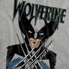 X-Men Womens/Ladies Action Wolverine Heather T-Shirt