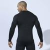 Otafuku Gloves Summer Long Crew Neck Size 4L Men's Innerwear, Sleeve, [Sweat-Wicking, Quick-Drying, Deodorizing, Cool-Touch Compression] JW-623 Black,