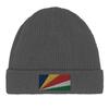 Bonnet Drapeau Seychelles En Gris