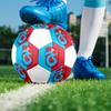 1PC Trabzonspor logo size 5 soccer ball PrahaIndoor Soccer Ball Colorful All Ages Machine Stitched PVC Competition Ready Durable High-Bounce