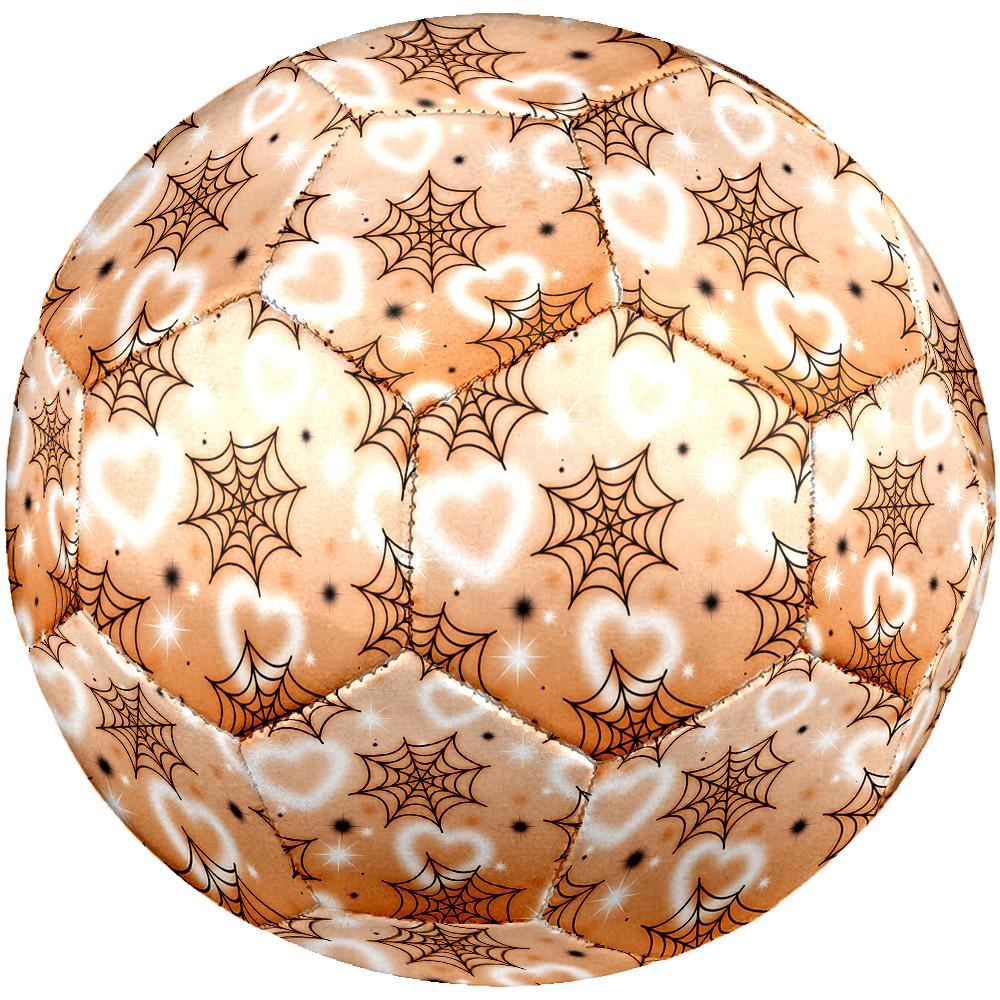 1PC Halloween Spider Web Hearts Soccer Ball Size 5 Football Machine Sewn Indoor/Outdoor Universal Football Gift W14