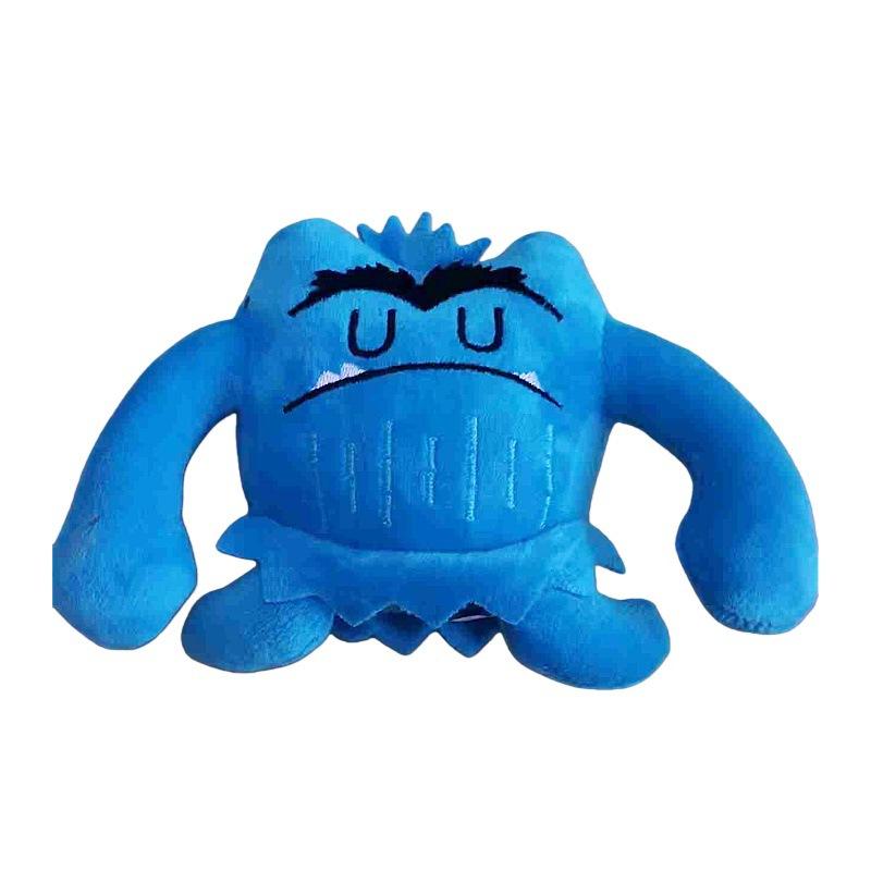 5 Inch Monster Plush Multi Color Soft Stuffed Doll Stress Relief Toy Gift For Kids Bedroom Decor Birthday Party Supplies