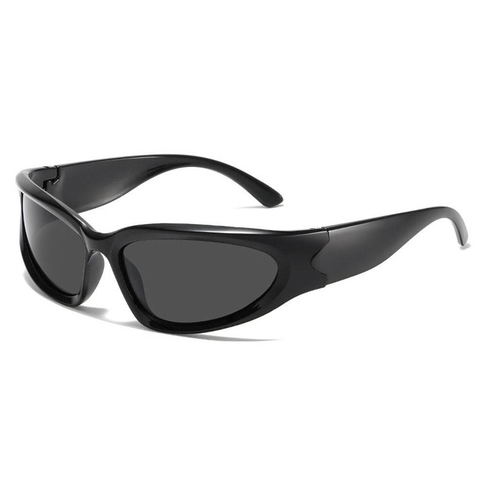 Outdoor Cycling Sunglasses Y2K Futuristic Sun Glasses Cool Sports Shades  for Women & Men
