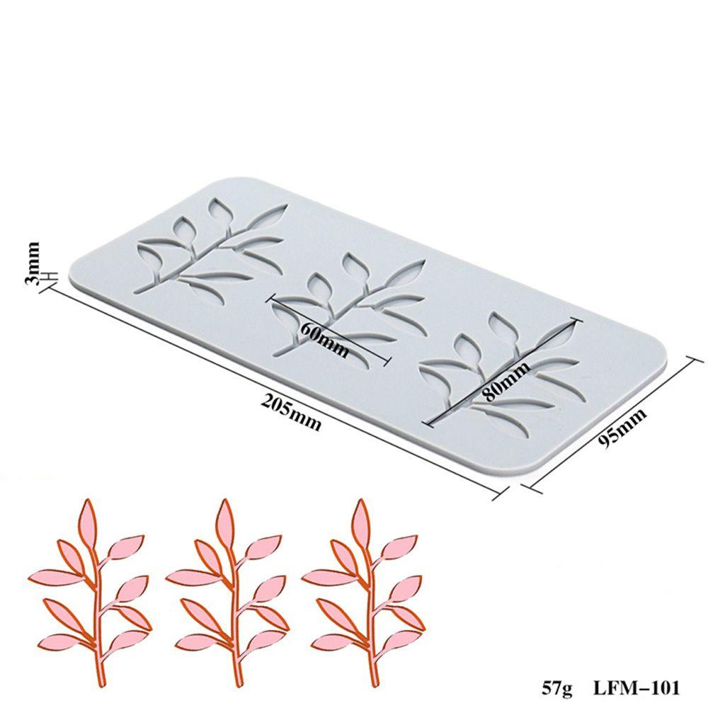 Leaf Baking Molds Sugar Dessert Silicone Mould Cake Lace Mold Cake Decorating Tools Fondant Mat