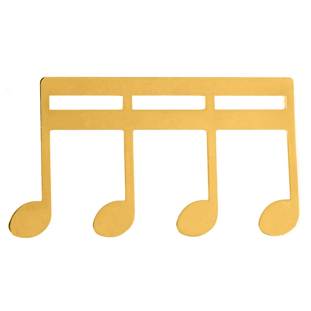 Music Book Clip Metal Portable Book Page Holder Clip for Piano Guitar Sheet Music Stand Gold