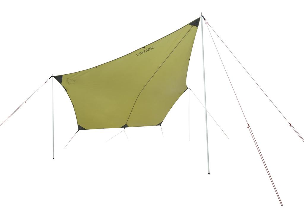 NORDISK VOSS DIAMOND TENTWING Outdoor Camping Dark 127022 Японский тент, ПУ, Оливковый, (Официальный продукт)