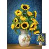 Puzzle Gallery Sunflower Vase 2 Jigsaw Puzzle, Korean Popular Puzzles