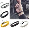Men and Women Leather Rope Braided Bracelet, Hand Woven Tribal Ethnic Fashion Wristbands
