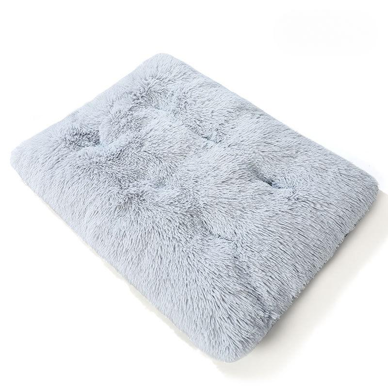 Коврик для питомца, плюшевый коврик для собаки, зимний теплый спальный коврик для питомца, кровать для собаки, удобное гнездо для кошки, собачий домик для домашних животных