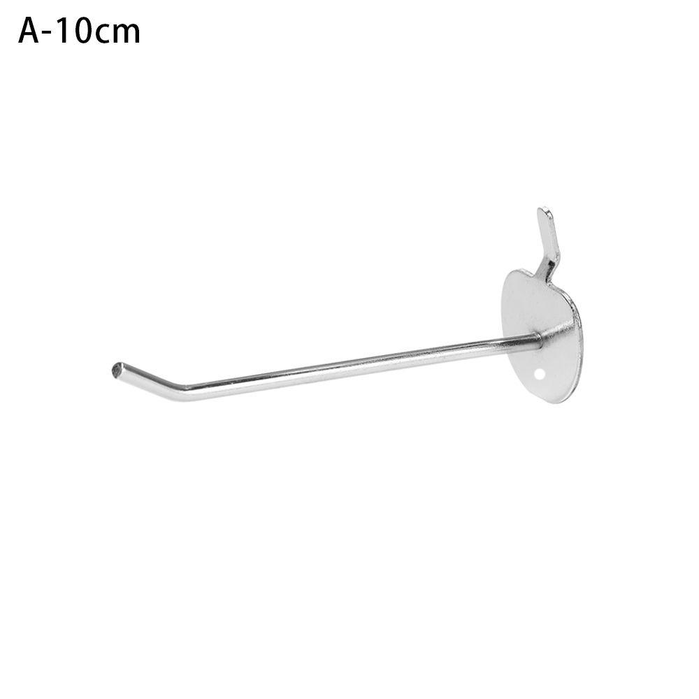 5Pcs Home Durable Holder Panel Perforated Retail Shop Peg Display Hooks Goods Shelf Storage Racks