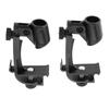 Dreld Drum Mic Mount Mic Stand Mic Clamp Drum Clamp Mic Holder Adjustable Clip Pack 2 Black Anti-Shake