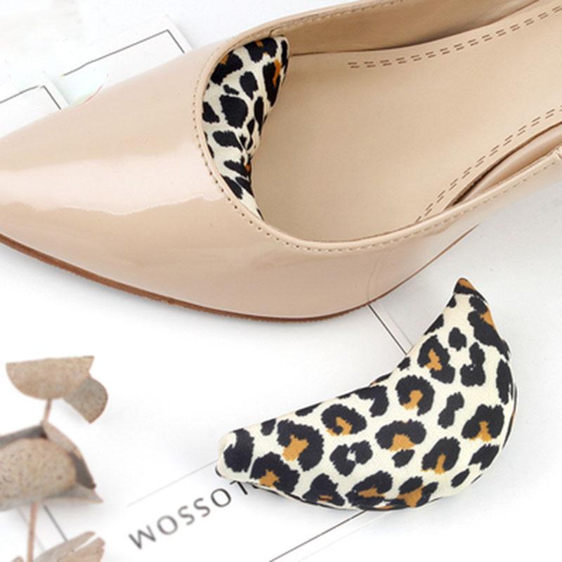 1Pair Sponge Forefoot Insert Toe Plug Half Forefoot Cushion Anti-pain Big Shoes Toe Front Long Top Filler Shoes Adjustment