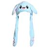 Rabbit Hat Ear Moving Jumping Hat Plush Hat Cap For Women Girls Party Hat Flash Of Light