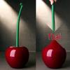 Cherry Long-Handle Soft Bristle Toilet Brush Set