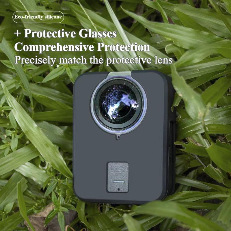 Silicone Protective Case For DJI Osmo 360 Anti-scratch Anti Fall Full Body Protector Sleeve Cover For Osmo 360 Camera Accessory