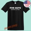 Five Guys Burgers Мужская Черная Размер S-5XL