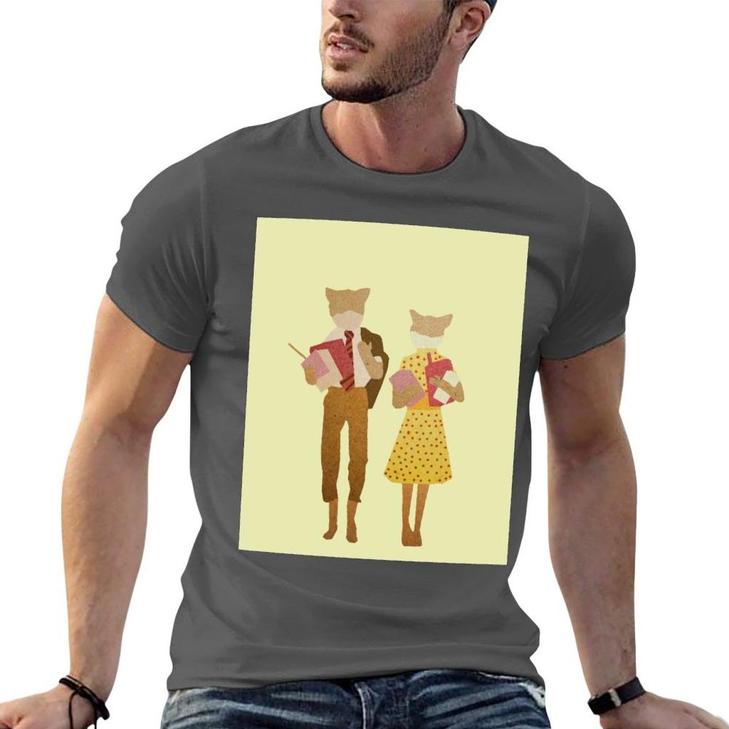 Fantastic Mr Fox Tshirt Regular Fit Plain Tee Shirt