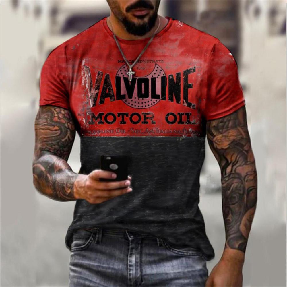 Летняя новая графическая повседневная футболка с короткими рукавами для мужчин, уличная одежда большого размера, футболки большого размера с 3D цифровой печатью для мужчин