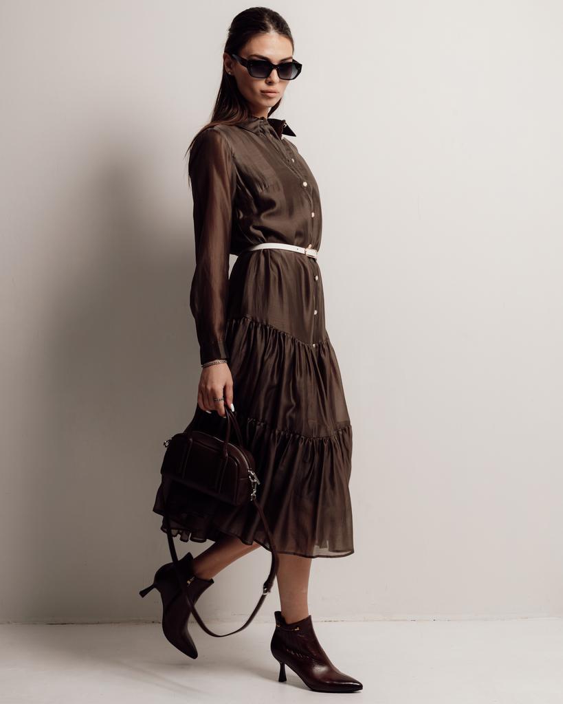 Платье Of White 5093 36 хаки