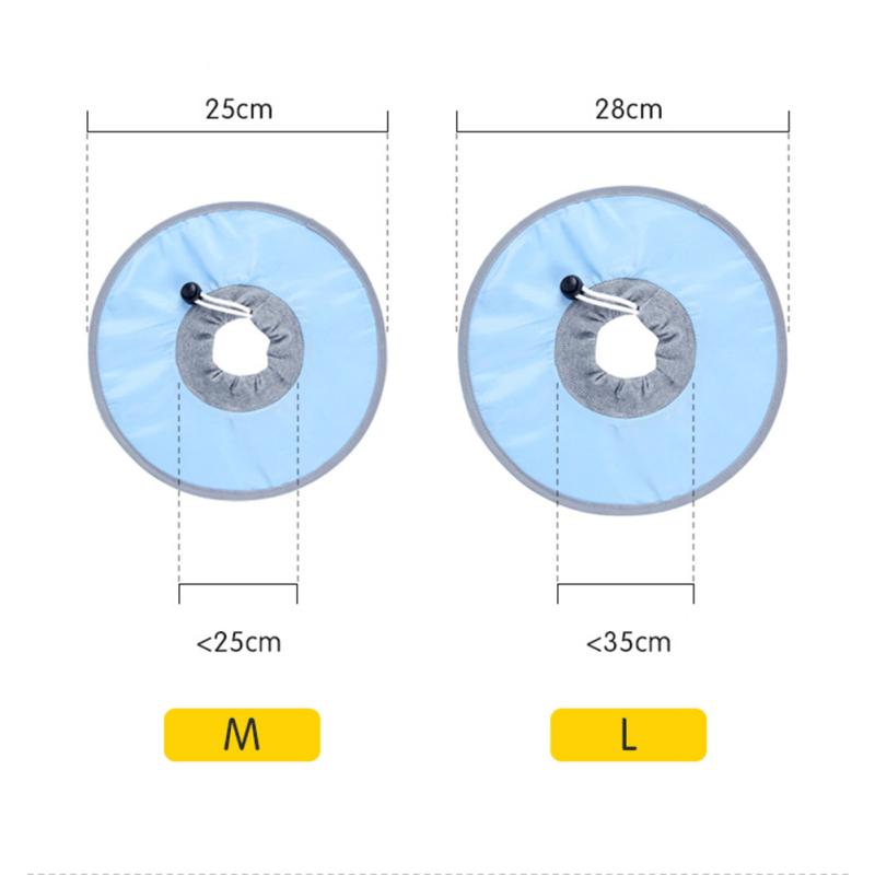 Ошейники для кошек елизаветинской эпохи, ошейники для заживления ран, регулируемые, с защитой от укусов и облизывания