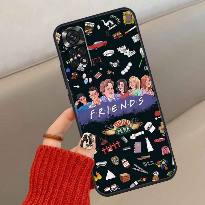 Friends TV Show Case For Xiaomi Redmi Note 14 13 12 11 10 15 Pro Plus Cover For Redmi 15 15C 12C 10C 13C 14C