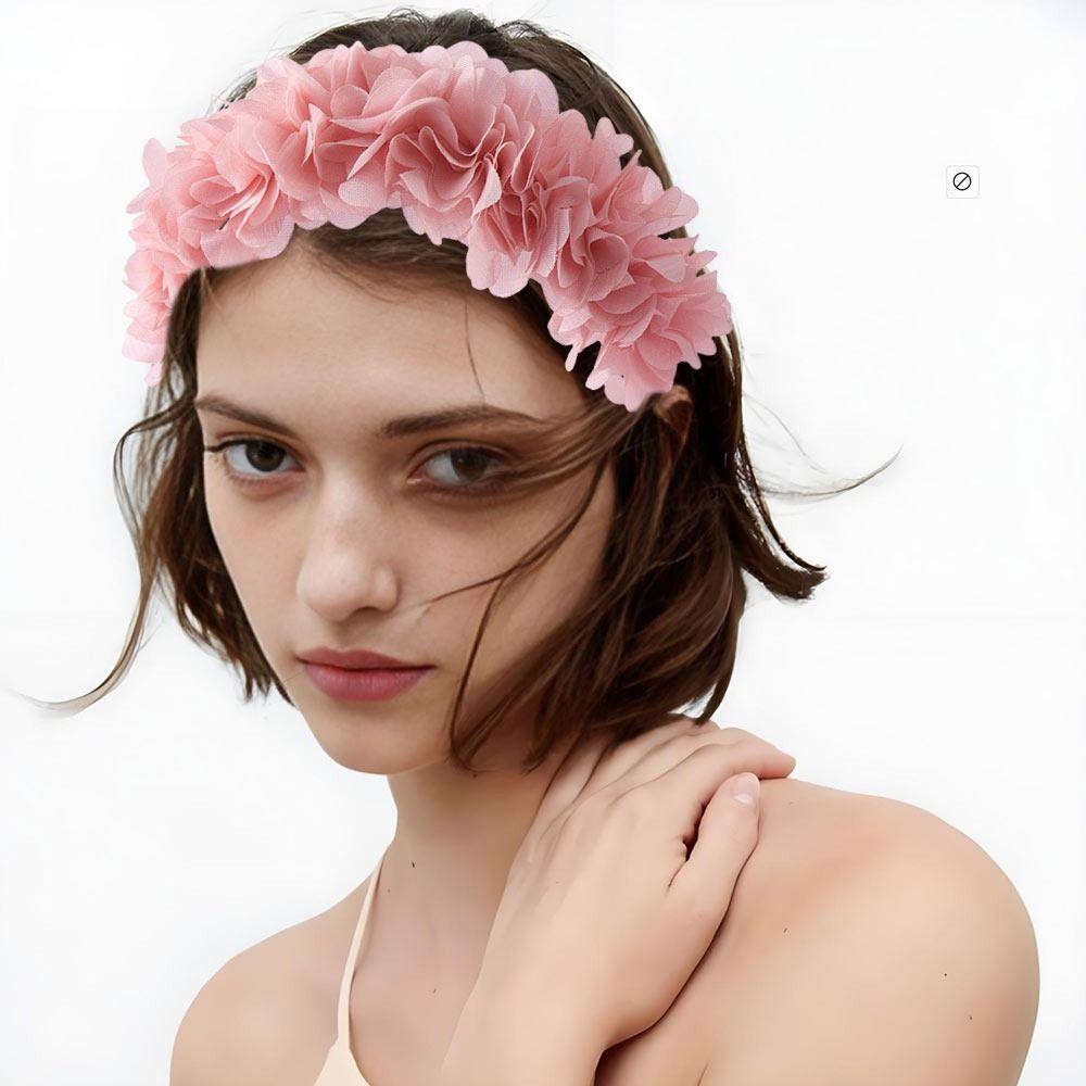 Fashion Butterfly Flower Headbands Handmade Hair Jewelry Hairband Girls Women Lady