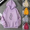 Large Size Hooded Fleece Sweater Women's 2025 Autumn and Winter New Loose Large Size Tide