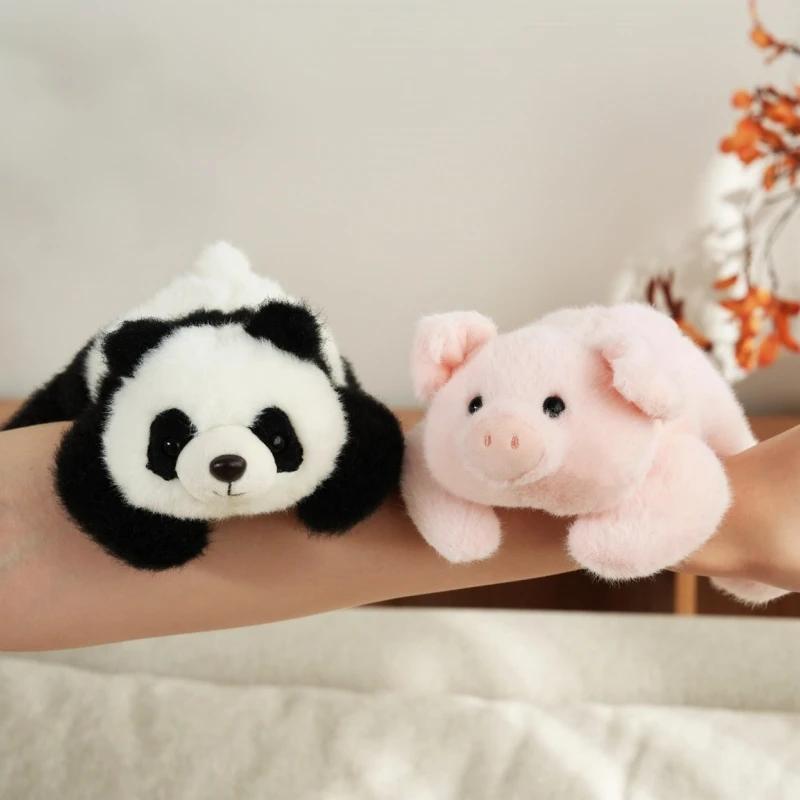 Имитация животных, плюшевая игрушка, мягкая набивная панда, кролик, свинья, медведь, собака, ленивец, кошка, милое животное для детей, подарок на день рождения на День святого Валентина