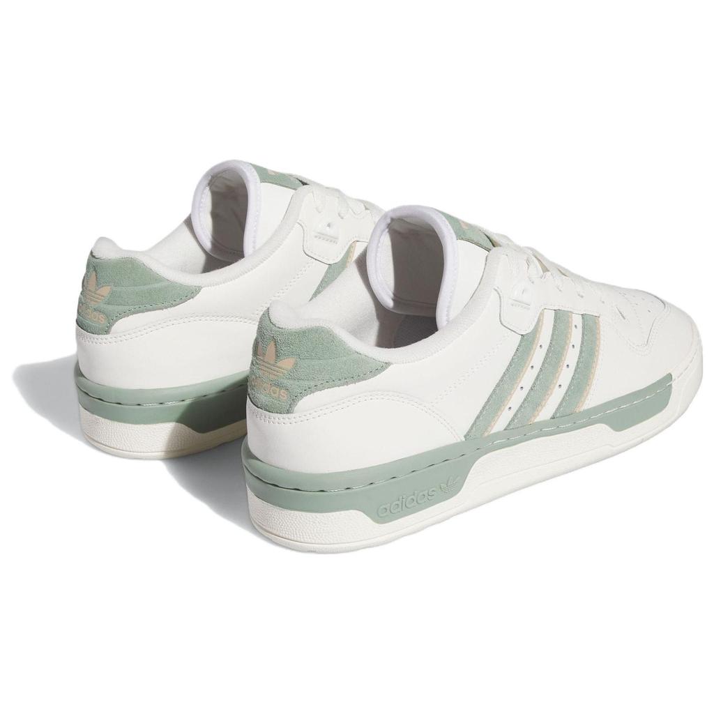Adidas Кроссовки унисекс Rivalry Low White Silver Green Core-White Off-White IG6309