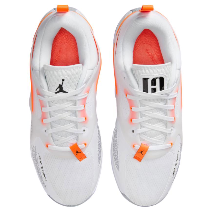 Jordan Heir износостойкие низкие баскетбольные кроссовки унисекс белые IO0410-108