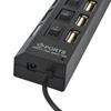 7 в 1 USB-концентратор USB 3.0 адаптер-сплиттер с переключателем управления Высокоскоростная USB-док-станция 5 Гбит/с для портативного компьютера