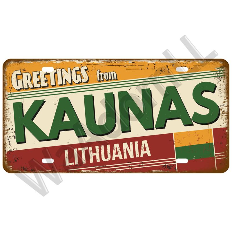 Городской штат Винтаж жестяная вывеска жесть пластина ретро металлический знак плакат для бара паба клуба мужская пещера гараж настенное украшение арт декор