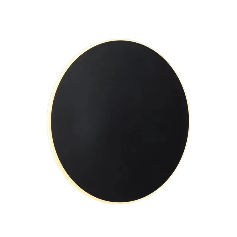 Светодиодный настенный светильник Nordic без мерцания, круглый, декоративный, для внутреннего использования, для гостиной, спальни, прохода