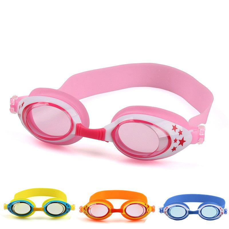 Детские очки для плавания с высокой четкостью и водонепроницаемостью, в коробке, для мальчиков и девочек
