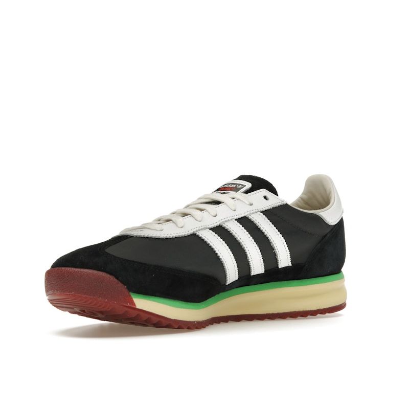 Bob Marley X Adidas SL72 RS One Love Unisex Sneakers Black Core-Black Cloud-White JR7973