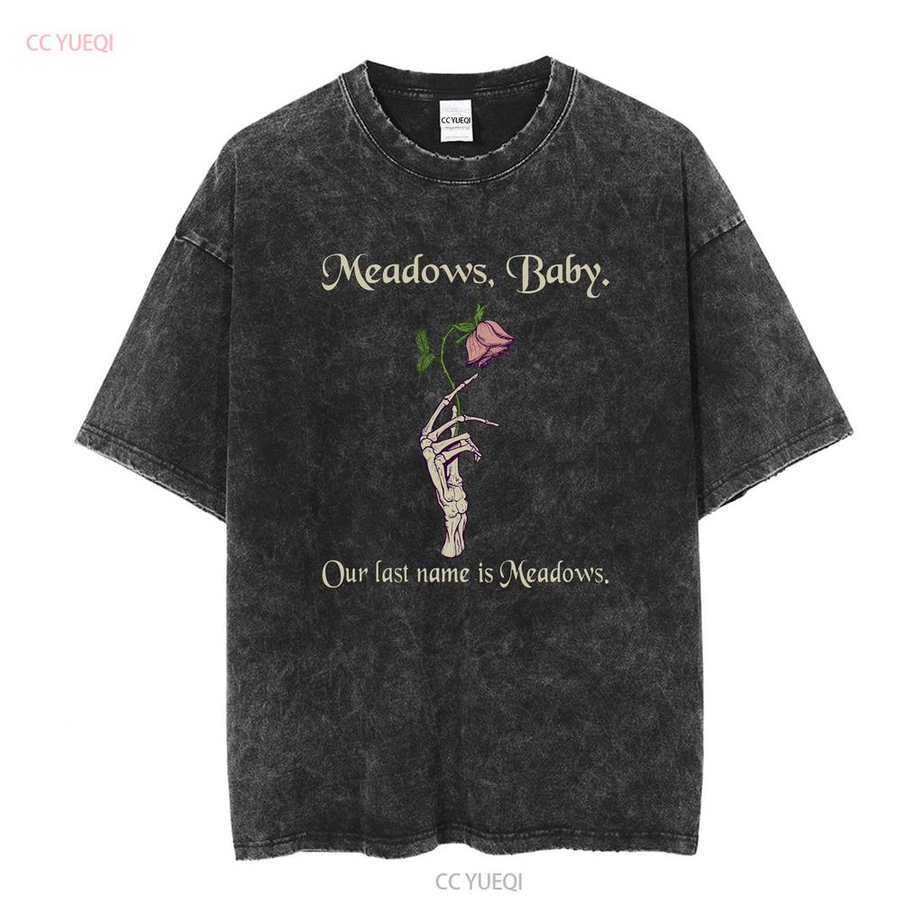 Винтажная футболка Zade Meadows Haunting Adeline Dark Romance Merch B винтажная Слегка стираная Качественная дизайнерская одежда Дышащая