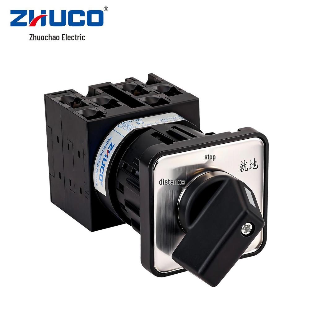 Zhuochao LW42A2-2026/OF101 Dual-Section Tri-Position Single-Hole Universal Cam Switch