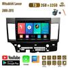 10 Inch Android Carplay For Mitsubishi Lancer 2008-2015 Car Radio Multimedia Video Player GPS Navigation WIFI 2+32GB