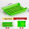 green extra large 5-pack with draining net