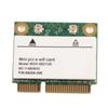 Dual Band 2.4G5Ghz Network Card 433Mbps WIFI Mini PCI‑E Wireless Card